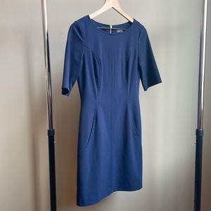 Classic navy dress